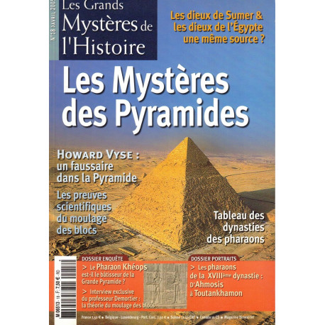 Les Grands Mystères de l'Histoire - les mystères des pyramides