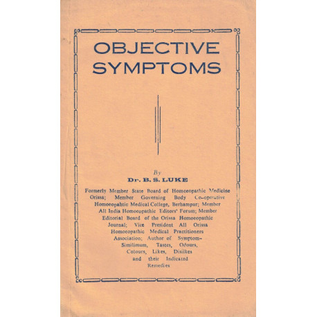 Objective Symptoms