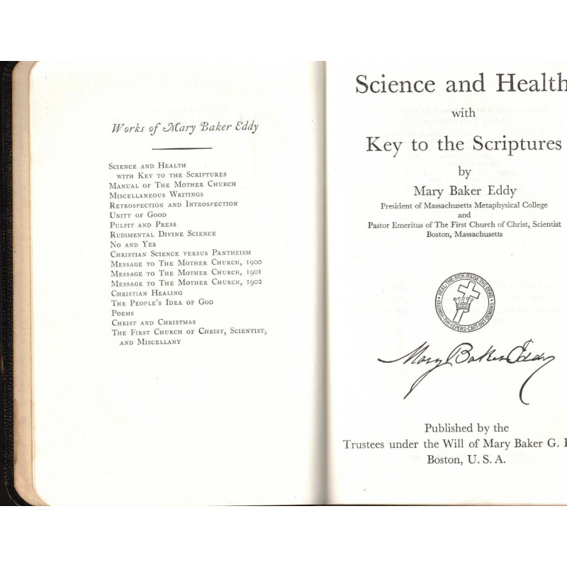 Science and Health with Key to the Scriptures