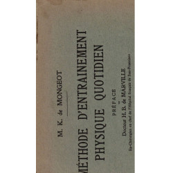 Méthode d'entraînement physique quotidien 6 CAHIERS