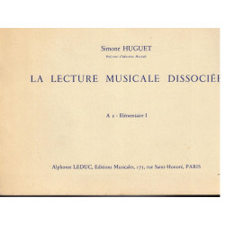 La lecture musicale dissociée