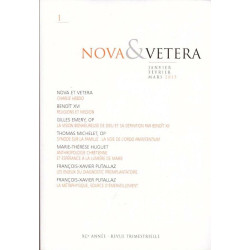Nova et Vetera 1 janvier-février-mars 2015
