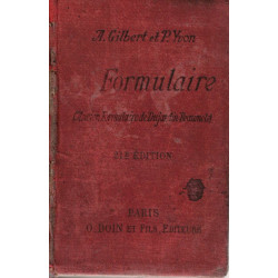 Formulaire pratique de thérapeutique et de pharmacologie