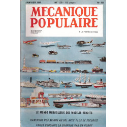 Mécanique Populaire n° 168 170 171 173 174 (1960) 176 (1961)