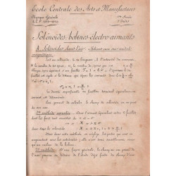 Manipulations d'électricité