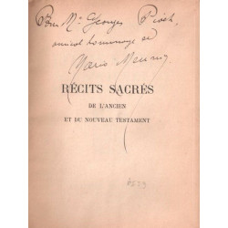 Récits sacrés de l'Ancien et du Nouveau Testament ( Dédicacé )
