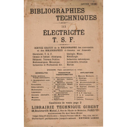 BIBLIOGRAPHIES TECHNIQUES