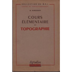 Cours elementaire de topographie