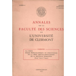 Etude Petrographique et Structurale de la Serie...