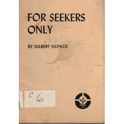 For Seekers Only