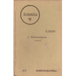 L'élimination