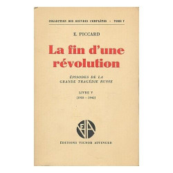 La fin dunerevolution