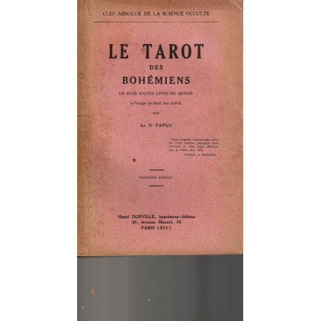 Le Tarot des Bohémiens 3ème édition