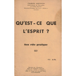 Qu est-ce que l esprit