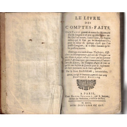 Le livre des comptes-faits ou le tarif général de toutes les...