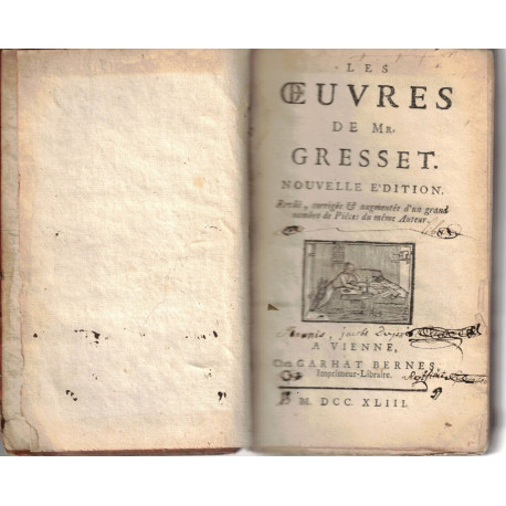 Les Œuvres de Mr. Gresset