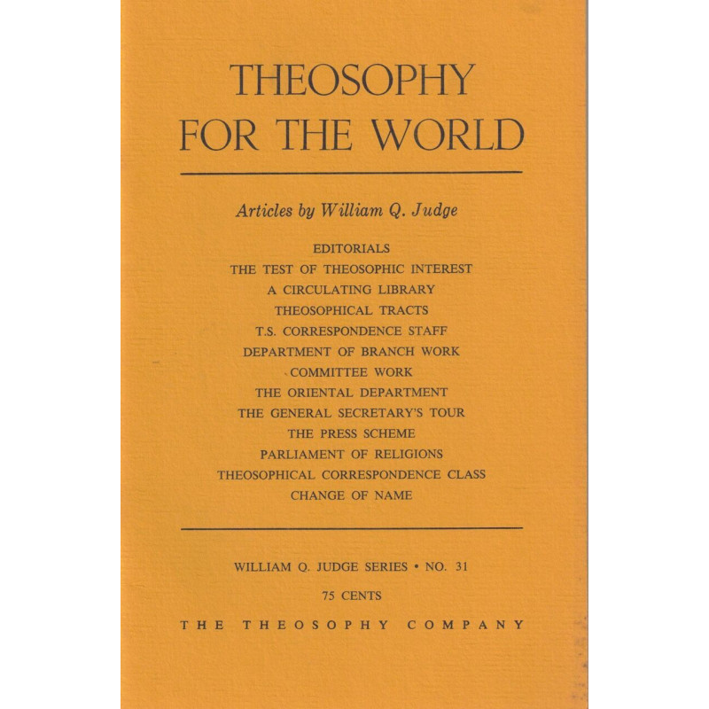 Theosophy for the World