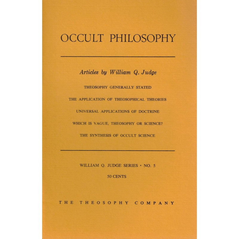 Occult Philosophy