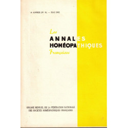 Les Annales Homéopathiques Françaises