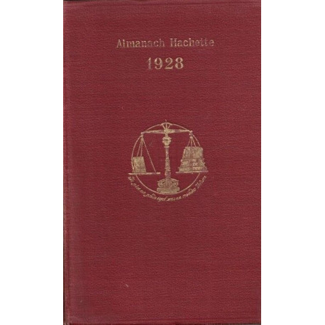 Almanach Hachette 1928
