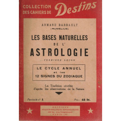 Les bases naturelles de l'astrologie