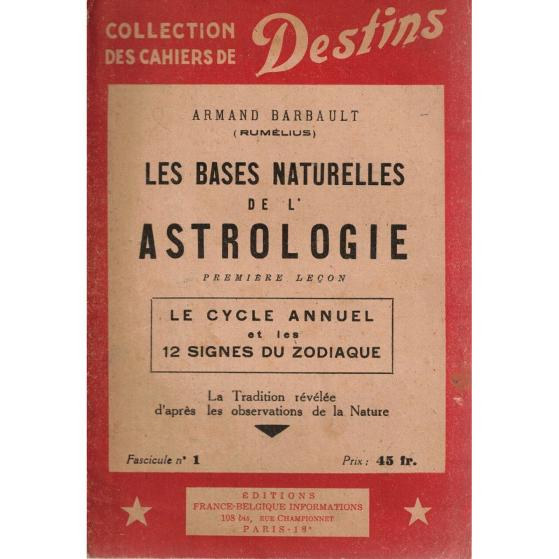 Les bases naturelles de l'astrologie